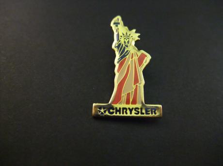 Chrysler autofabrikant uit de  Verenigde Staten(Vrijheidsbeeld)